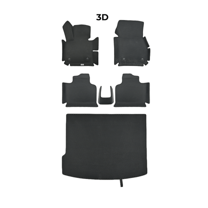 Car mats EVAMATS for Volvo S80 2 gen 2006-2016 year SEDAN