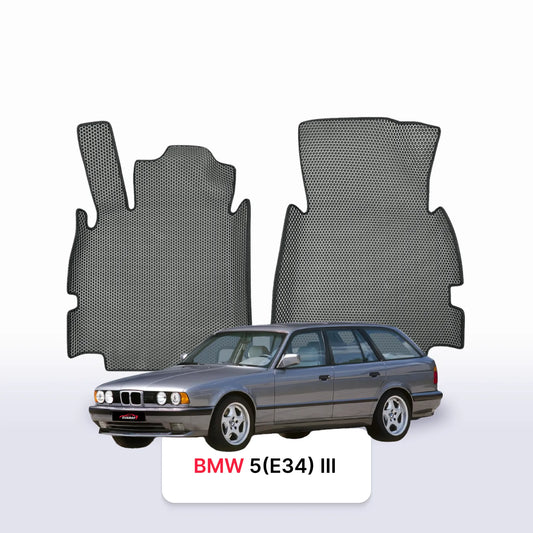 Car mats EVAMATS for BMW 5(E34) 3 gen 1987-1996 year STATION WAGON