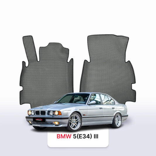 Car mats EVAMATS for BMW 5(E34) 3 gen 1987-1996 year SEDAN