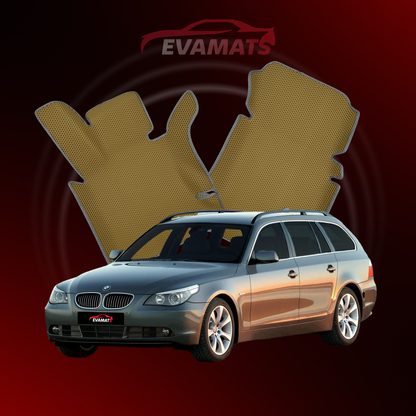 Tapis de voiture EVAMATS pour BMW 5 (E61) 5 génération 2003-2010 année STATION WAGON