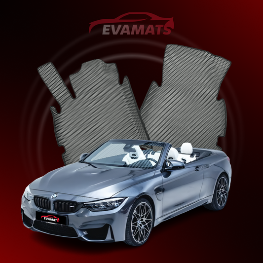 Car mats EVAMATS for BMW M4(F83) 1 gen 2014-2020 year CABRIO