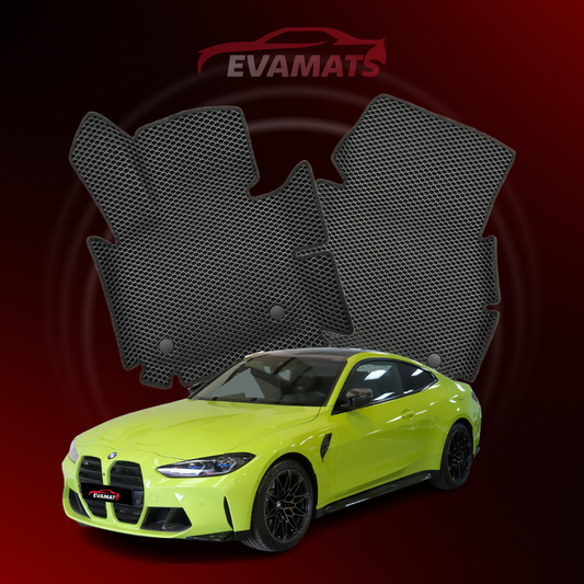 Car mats EVAMATS for BMW M4(G82) 2 gen 2020-2025 year SEDAN