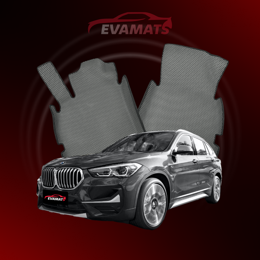 Tappetini per auto EVAMATS per BMW X1(F48) 2 generazione 2019-2023 anno SUV LUNGO