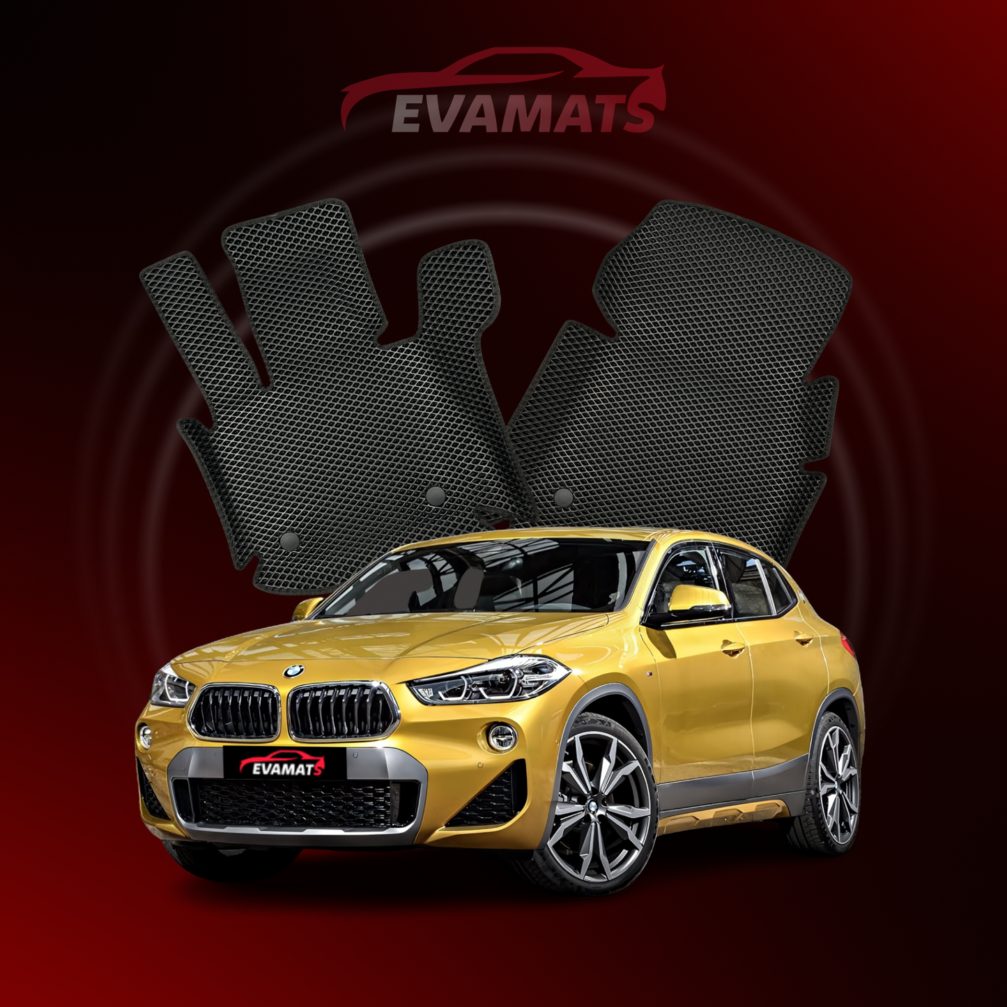 Fußmatten EVAMATS für BMW X2(F39) 1. Generation 2018-2023 Jahr SUV