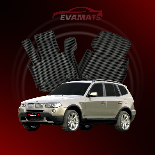 Alfombrillas EVAMATS para BMW X3(E83) 1ª generación, años 2003-2010, SUV