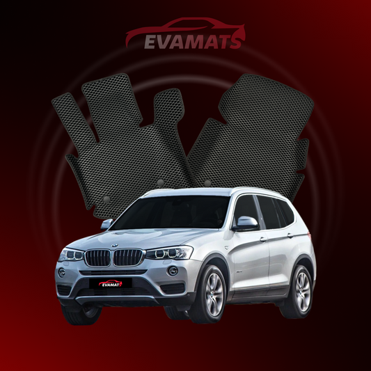 Autokoberce EVAMATS pre BMW X3(F25) 2 gen 2010-2017 SUV