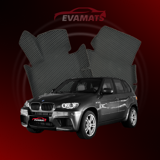 Car mats EVAMATS for BMW X5 M(E70) 1 gen 2009-2013 year SUV