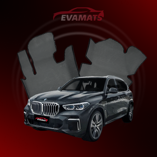 Car mats EVAMATS for BMW X5(G05) 4 gen 2018-2025 year SUV Long 7 seater