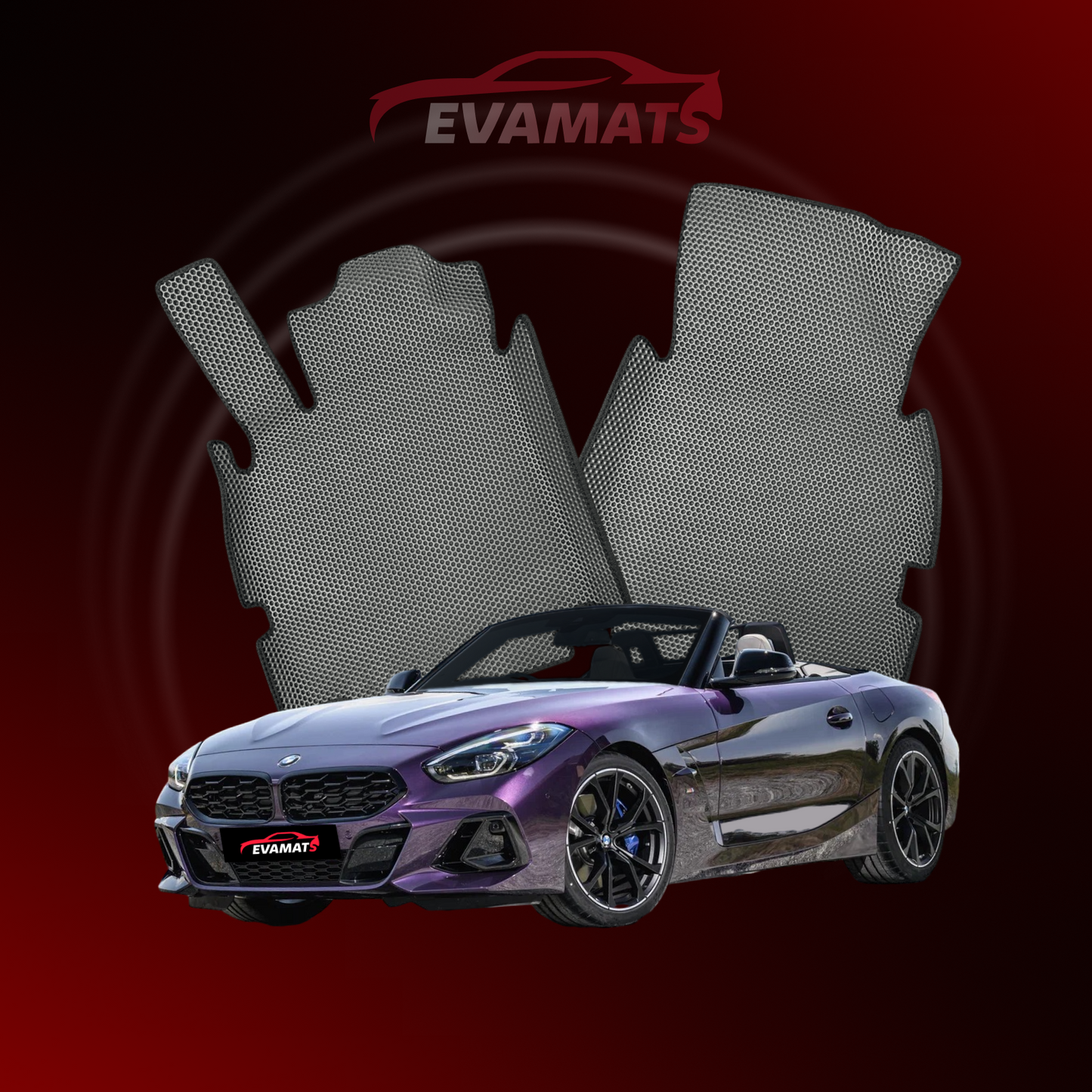 Autokoberce EVAMATS pre BMW Z4(G29) 3 gen 2018-2025 rok CABRIO