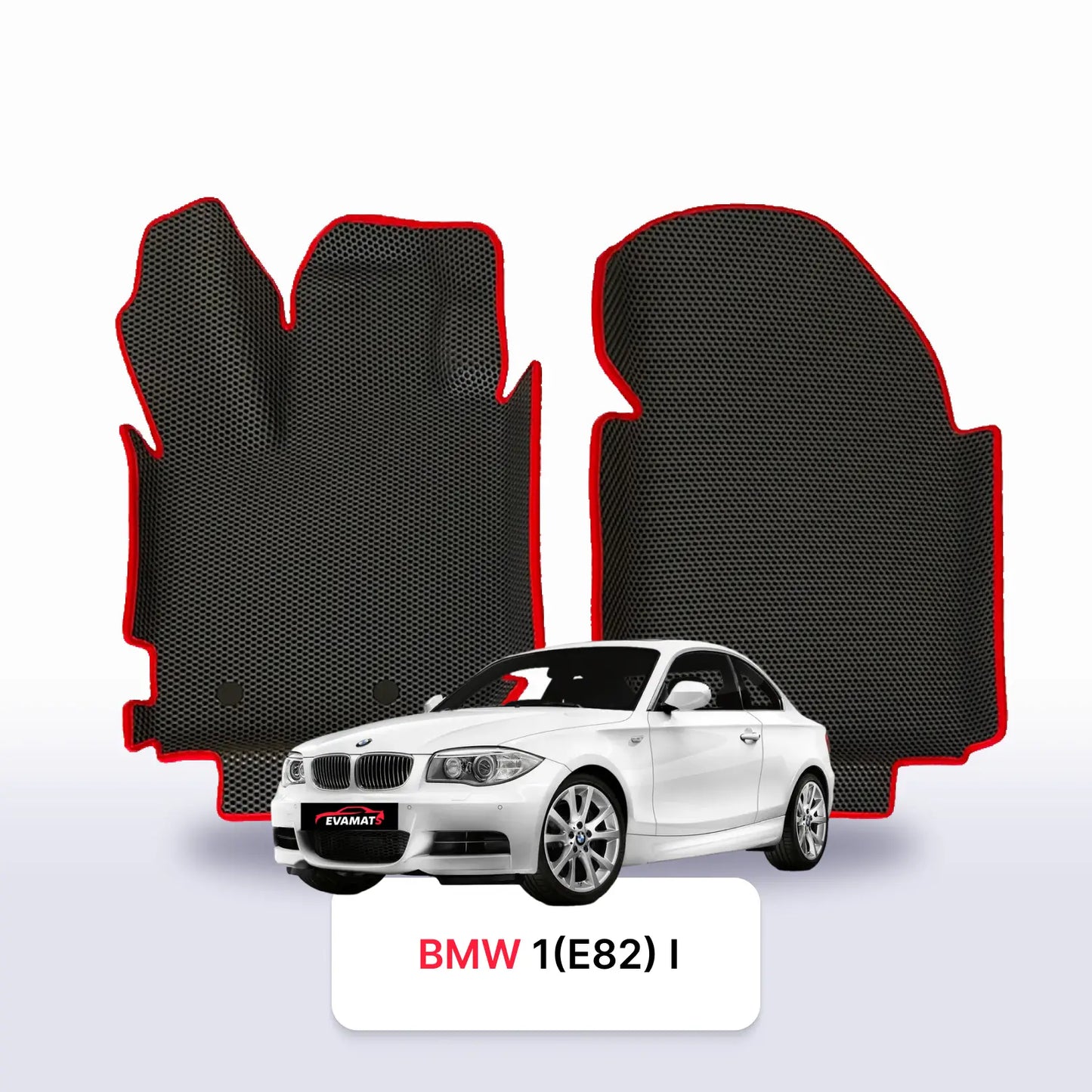 Car mats EVA for BMW 1(E82) 1 gen 2004-2014 year COUPE