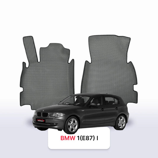Car mats EVAMATS for BMW 1(E87) 1 gen 2004-2011 year HATCHBACK 5 door