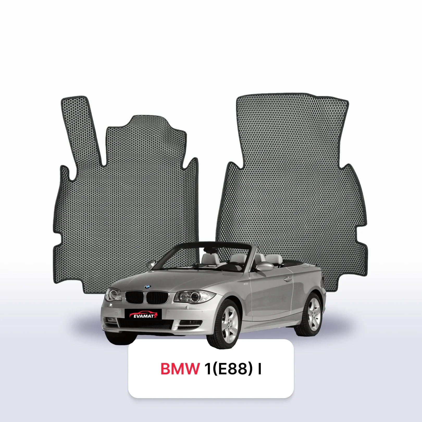 Car mats EVA for BMW 1(E88) 1 gen 2004-2014 year CABRIO