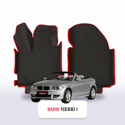 Car mats EVAMATS for BMW 1(E88) 1 gen 2004-2014 year CABRIO