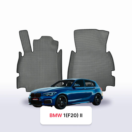Car mats EVAMATS for BMW 1(F20) 2 gen 2011-2019 year HATCHBACK 5 door