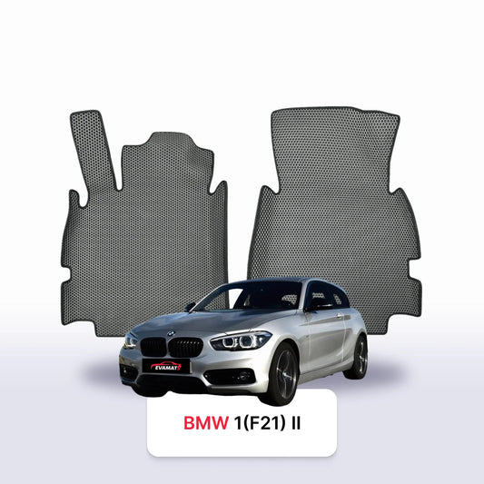 Car mats EVAMATS for BMW 1(F21) 2 gen 2011-2019 year HATCHBACK 3 door