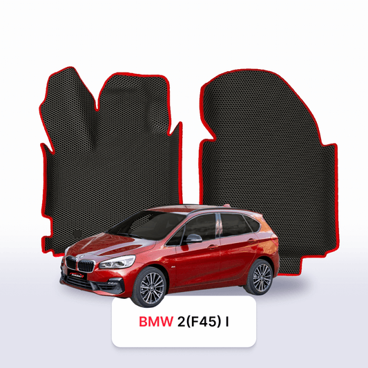 Car mats EVAMATS for BMW 2 Active Tourer(F45) 1 gen 2014-2021 year MINIVAN