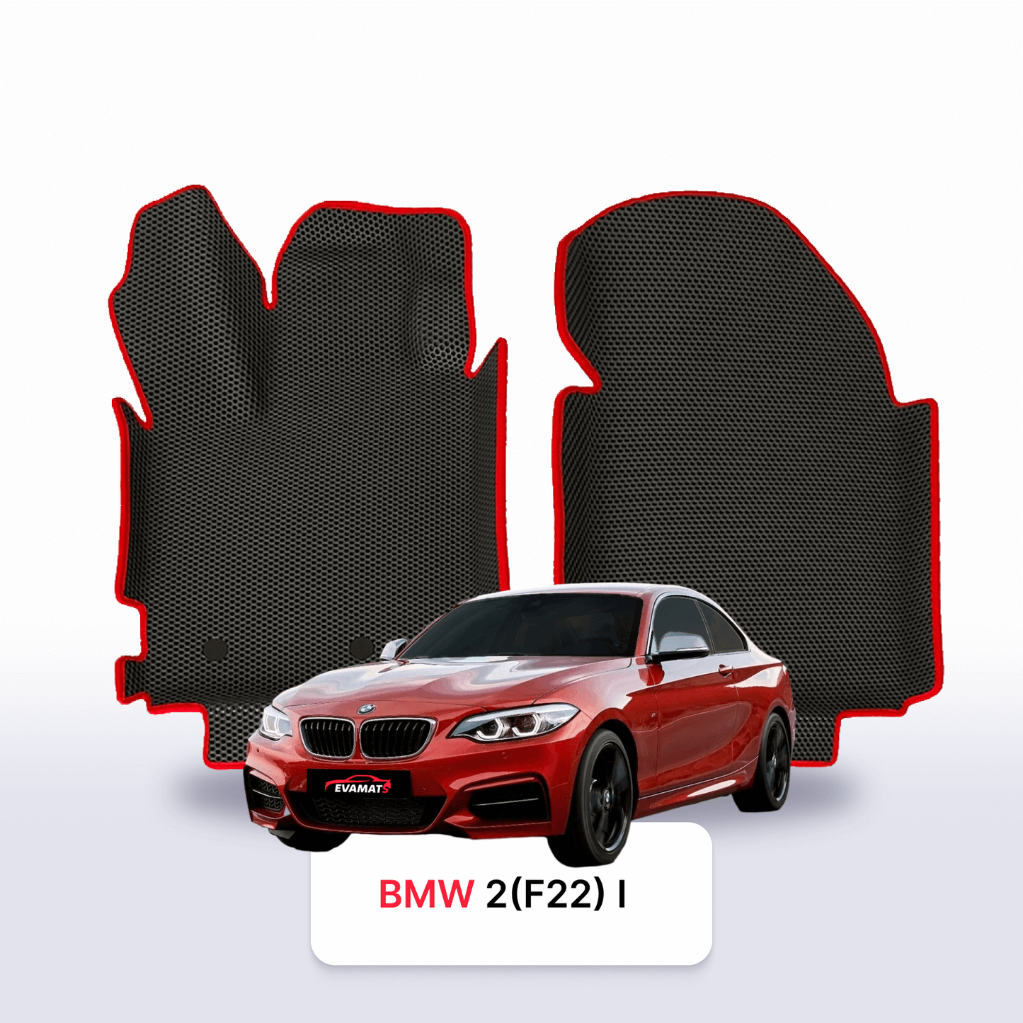 Car mats EVA for BMW 2(F22) 1 gen 2014-2021 year COUPE