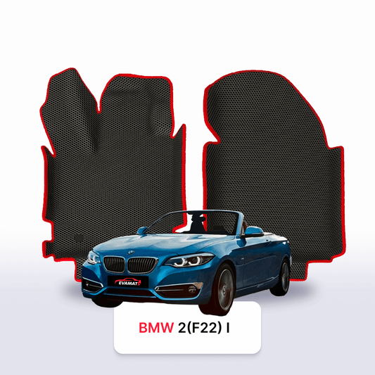 Car mats EVAMATS for BMW 2(F23) 1 gen 2014-2021 year CABRIO