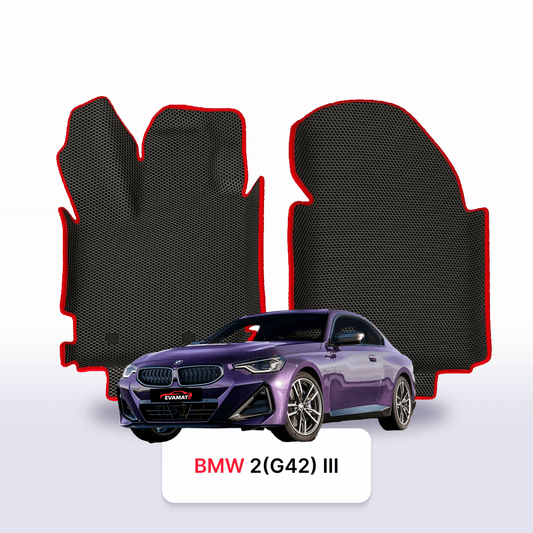 Car mats EVAMATS for BMW 2(G42) 3 gen 2021-2025 year COUPE