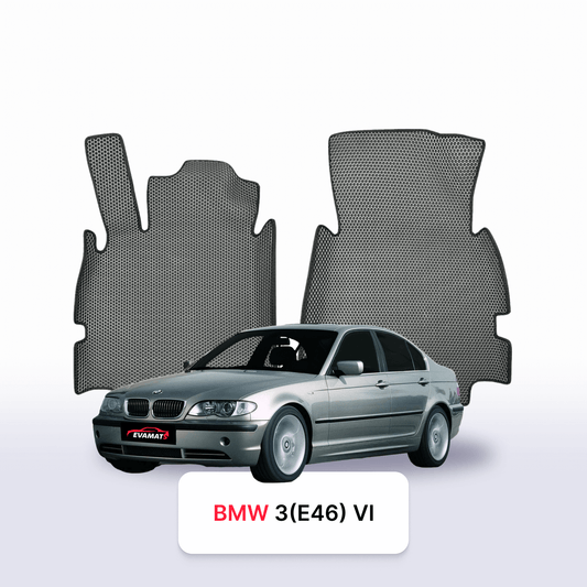 Car mats EVAMATS for BMW 3(E46) 4 gen 1998-2007 year SEDAN