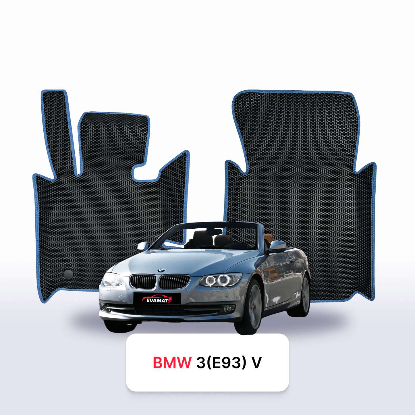 Car mats EVAMATS for BMW 3(E93) 5 gen 2004-2013 year CABRIO