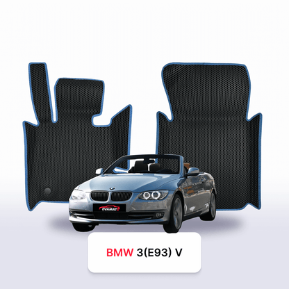 Car mats EVAMATS for BMW 3(E93) 5 gen 2004-2013 year CABRIO