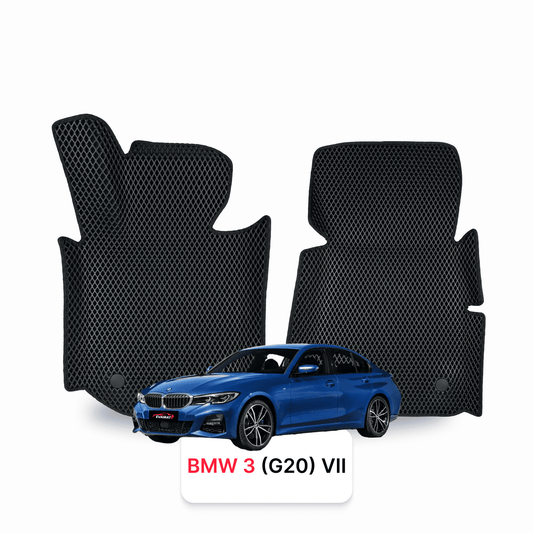 Car mats EVAMATS for BMW 3(G20) 7 gen 2018-2027 year SEDAN