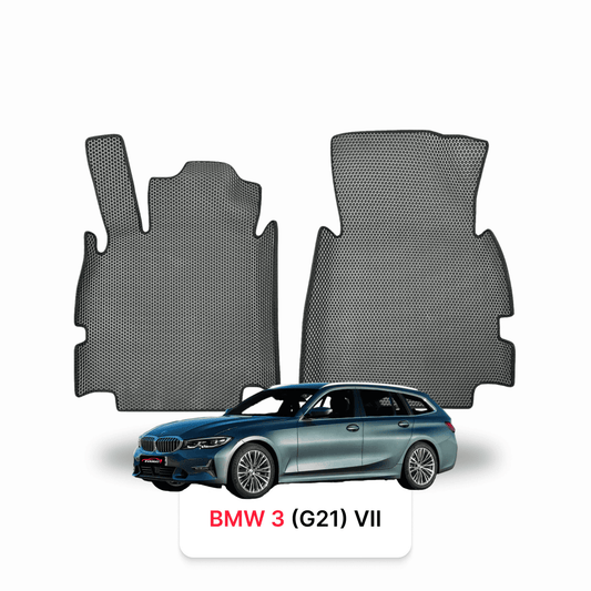 Car mats EVAMATS for BMW 3(G21) 7 gen 2018-2025 year STATION WAGON