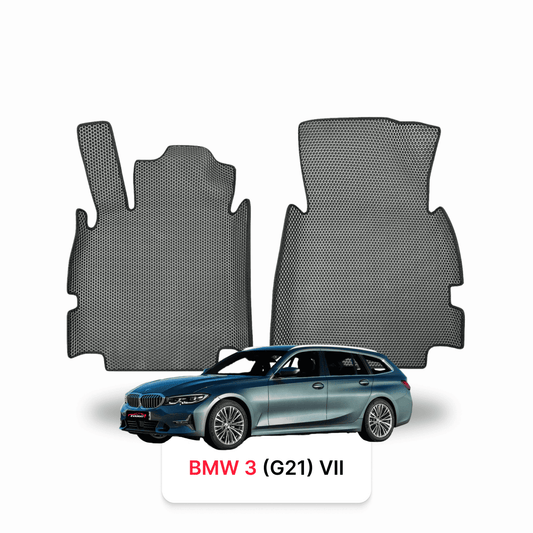 Car mats EVAMATS for BMW 3(G21) 7 gen 2018-2027 year STATION WAGON