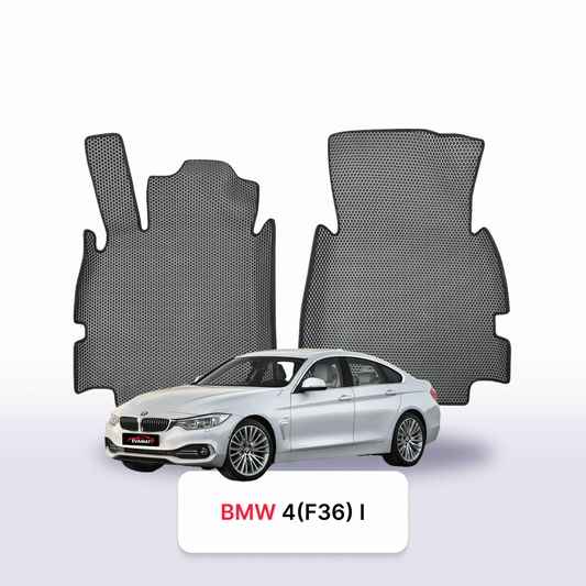 Car mats EVAMATS for BMW 4(F36) 1 gen 2013-2020 year GRAN COUPE LIFTBACK