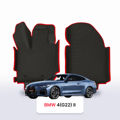 Car mats EVAMATS for BMW 4(G22) 2 gen 2020-2025 year COUPE