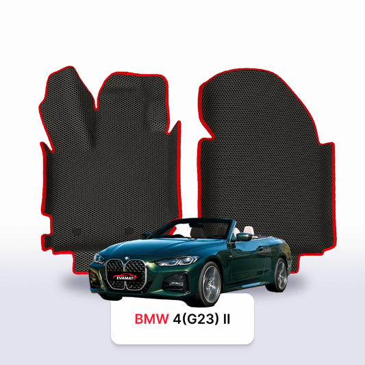Car mats EVAMATS for BMW 4(G23) 2 gen 2020-2027 year CABRIO