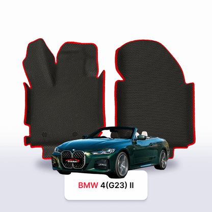 Car mats EVAMATS for BMW 4(G23) 2 gen 2020-2025 year CABRIO