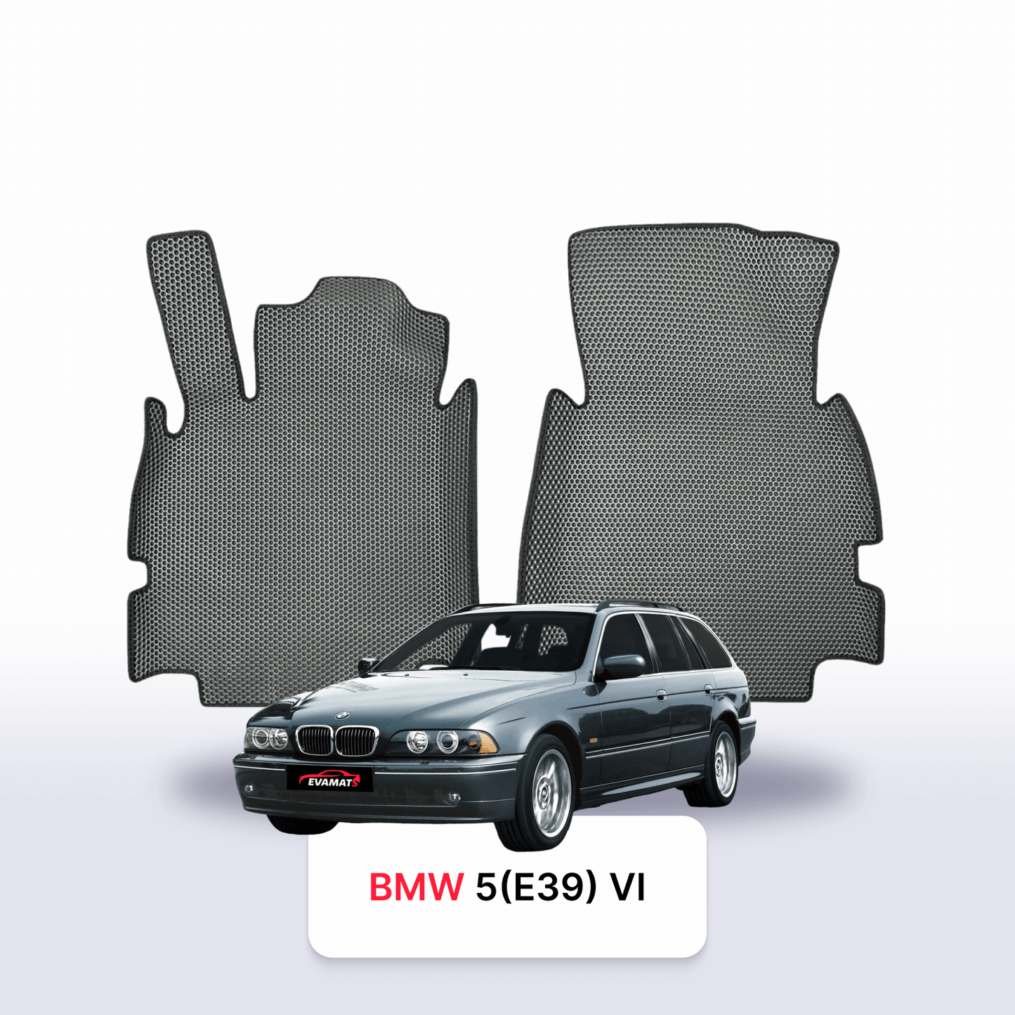 Car mats EVAMATS for BMW 5 (E39) 4 gen 1995-2004 year STATION WAGON