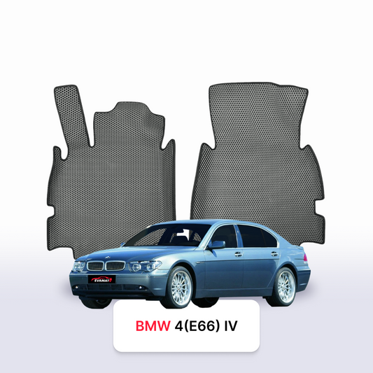 Car mats EVAMATS for BMW 7 (E66) 4 gen 2001-2008 year SEDAN LONG