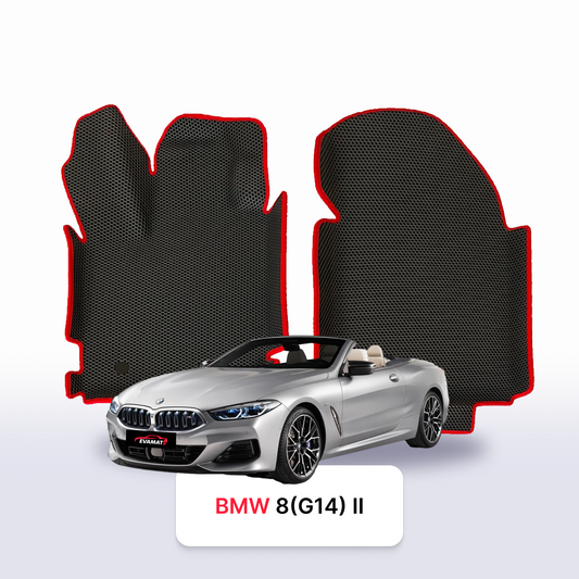 Car mats EVAMATS for BMW 8 (G14) 2 gen 2018-2026 year CABRIO