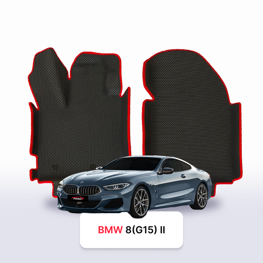 Car mats EVAMATS for BMW 8 (G15) 2 gen 2018-2025 year COUPE