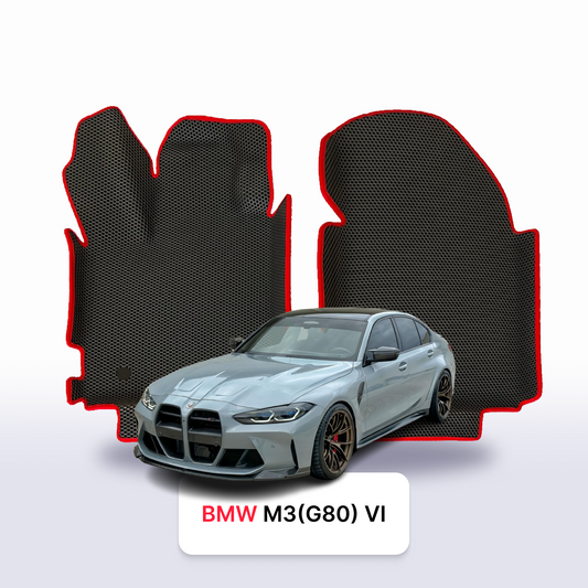 Car mats EVAMATS for BMW M3(G80) 6 gen 2020-2025 year SEDAN