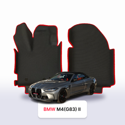 Car mats EVAMATS for BMW M4(G83) 2 gen 2020-2025 year CABRIO