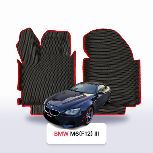 Car mats EVAMATS for BMW M6(F12) 3 gen 2012-2018 year CABRIO