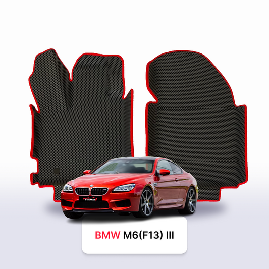 Car mats EVAMATS for BMW M6(F13) 3 gen 2012-2018 year COUPE
