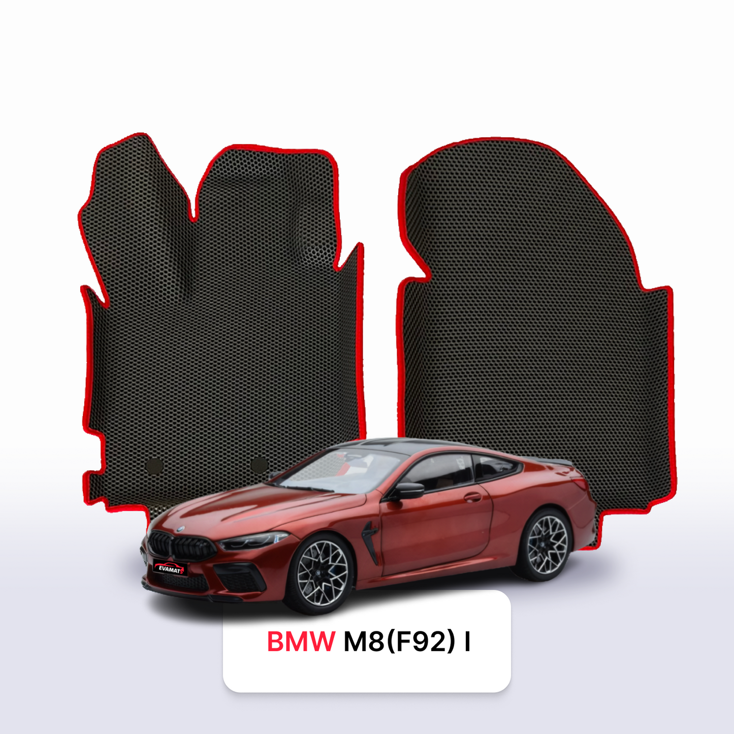 Car mats EVA for BMW M8(F92) 1 gen 2019-2028 year COUPE