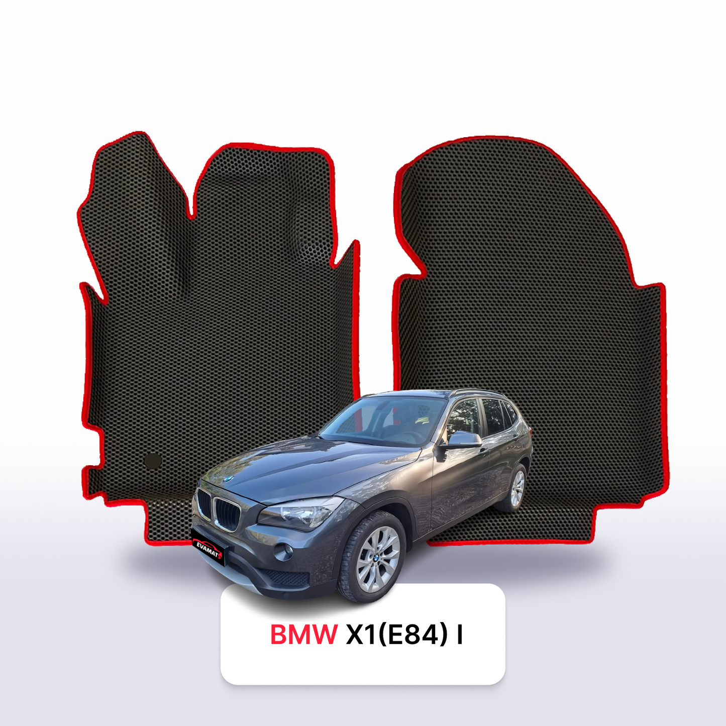 Car mats EVAMATS for BMW X1(E84) 1 gen 2009-2015 year SUV
