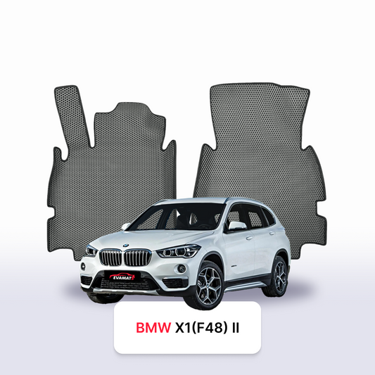 Car mats EVAMATS for BMW X1(F48) 2 gen 2015-2023 year SUV
