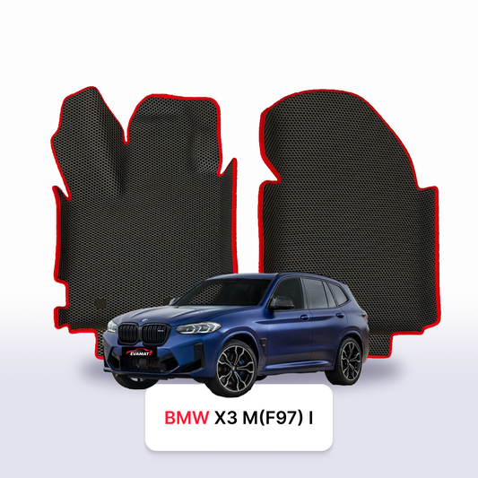 Car mats EVAMATS for BMW X3 M(F97) 1 gen 2019-2025 year SUV