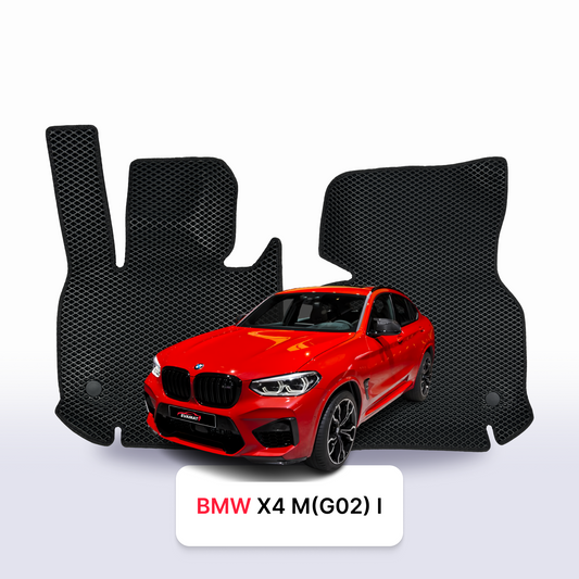 Car mats EVAMATS for BMW X4 M(G02) 2 gen 2018-2025 year SUV