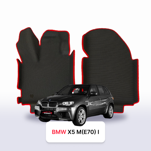 Car mats EVAMATS for BMW X5 M (E70) 1 gen 2009-2013 year SUV