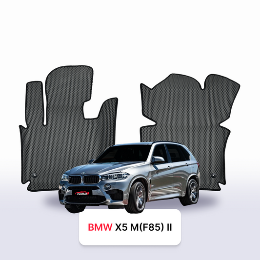 Car mats EVAMATS for BMW X5 M (F85) 2 gen 2014-2018 year SUV