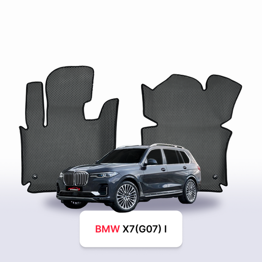 Car mats EVAMATS for BMW X7(G07) 1 gen 2019-2025 year SUV 7 seater
