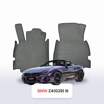 Car mats EVAMATS for BMW Z4(G29) 3 gen 2018-2025 year CABRIO